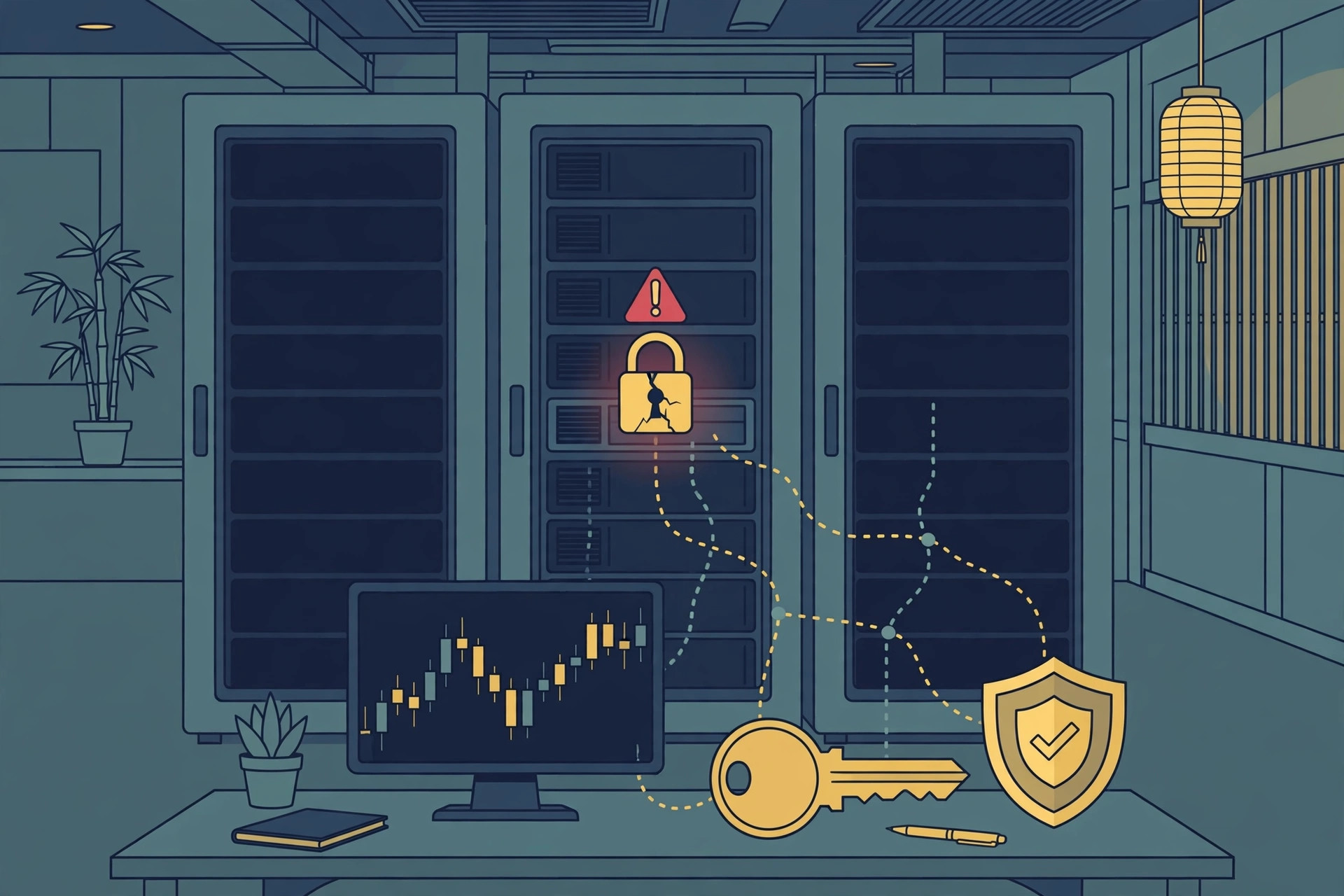 Malware on Up to 26,739 Servers, No Restart Date: Japan's Onamae Desktop Cloud Shutdown — and the Passwords Traders Had to Change